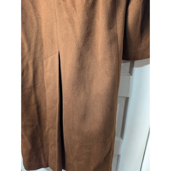 Vintage Paul Et Duffier Long Wool Coat Double Breasted Women's 12 USA(C) - Picture 8 of 10